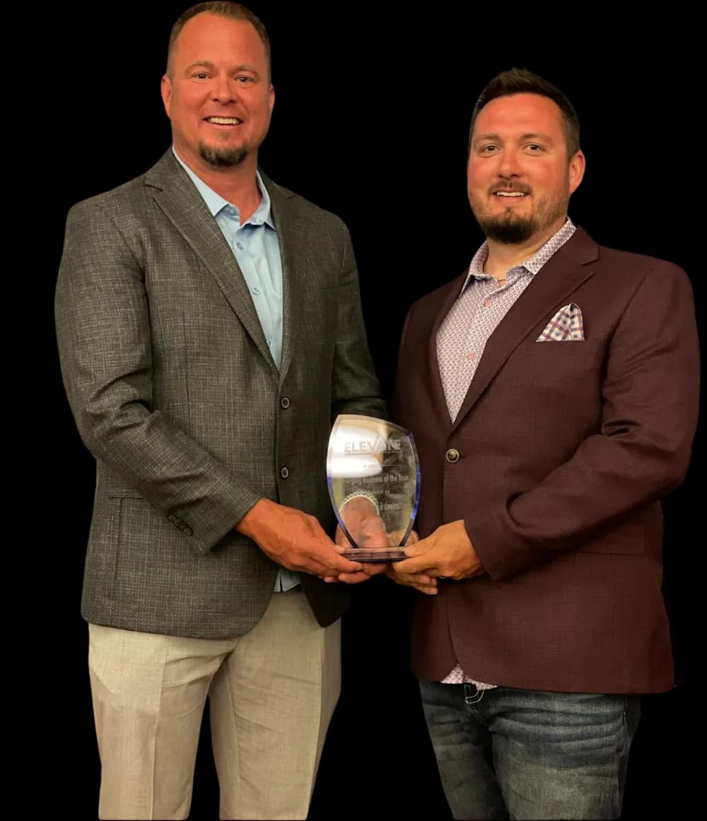 Andy Hoover and Jake Hofer of Built Right Exteriors